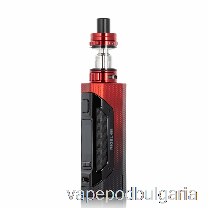 Vape Bulgaria Smok Rigel Mini 80w стартов комплект черен червен